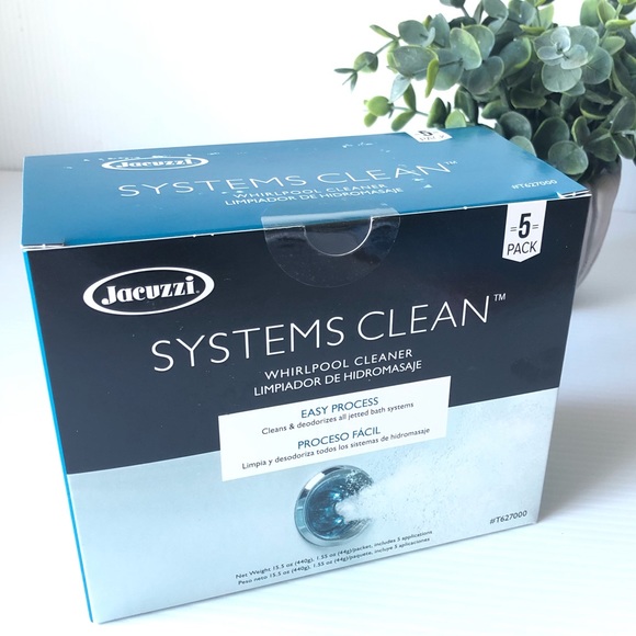 Jacuzzi Systems Clean 5 Pack Whirlpool Cleaner - Picture 2 of 3